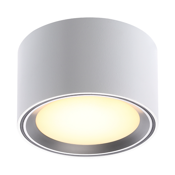 LED-Deckenleuchte Fallon II - Vinyl / Stahl - 1-flammig - Stahl