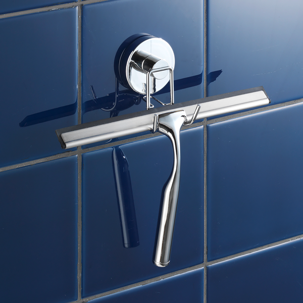 Vacuum-Loc® Duschabzieher Campo - Stahl - Glänzend