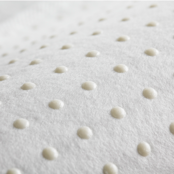 Matratzenunterlage Wonga - Webstoff - Weiß - 80 x 200 cm