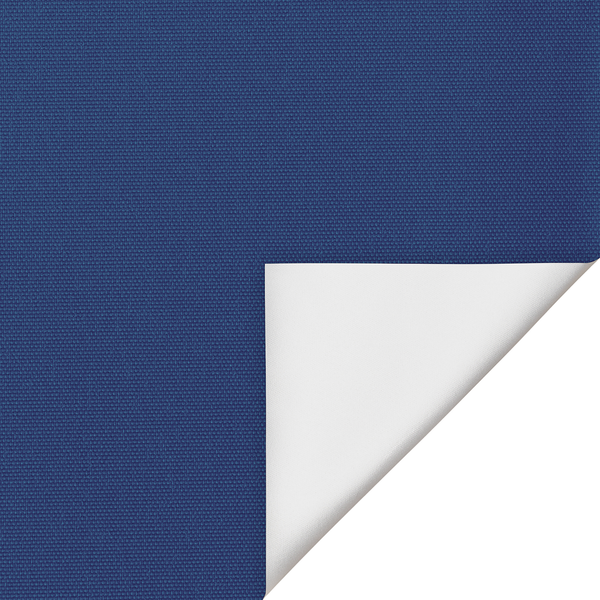 Thermo-Rollo Klemmfix - Webstoff - Meerblau - 90 x 220 cm