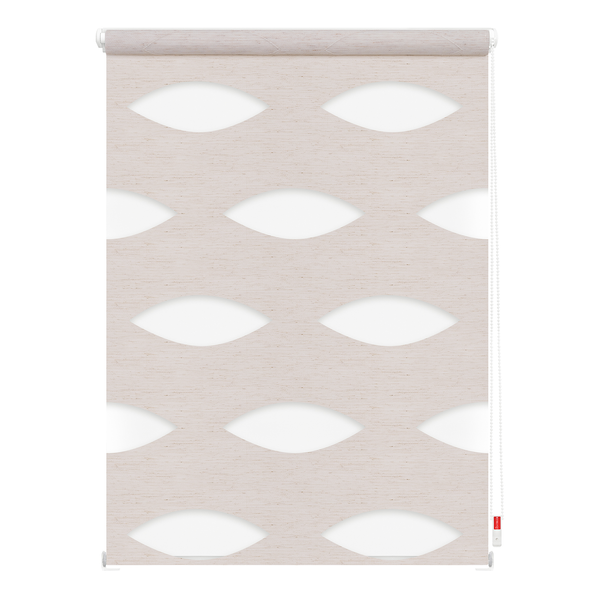 Duo-Rollo Ellipse - Webstoff - Ecru - 100 x 150 cm