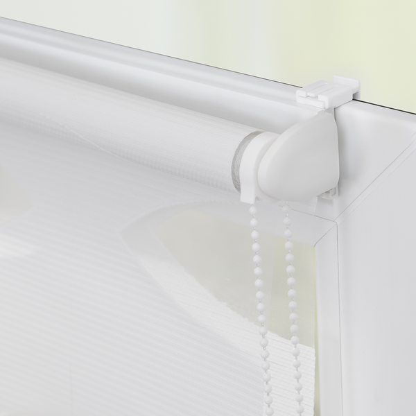 Duo-Rollo Ellipse - Webstoff - Weiß - 45 x 150 cm