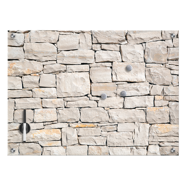 Memoboard Abasto - Glas - 75 x 55 cm