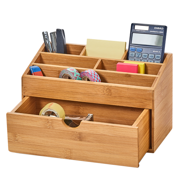 Aufbewahrungsbox Sevenhill - Bambus - Natur