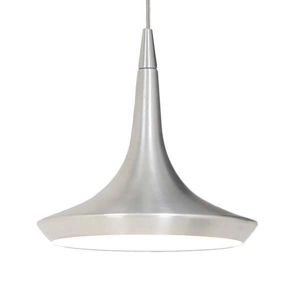 LED-Pendelleuchte Oslo - Aluminium - 1-flammig - Silber