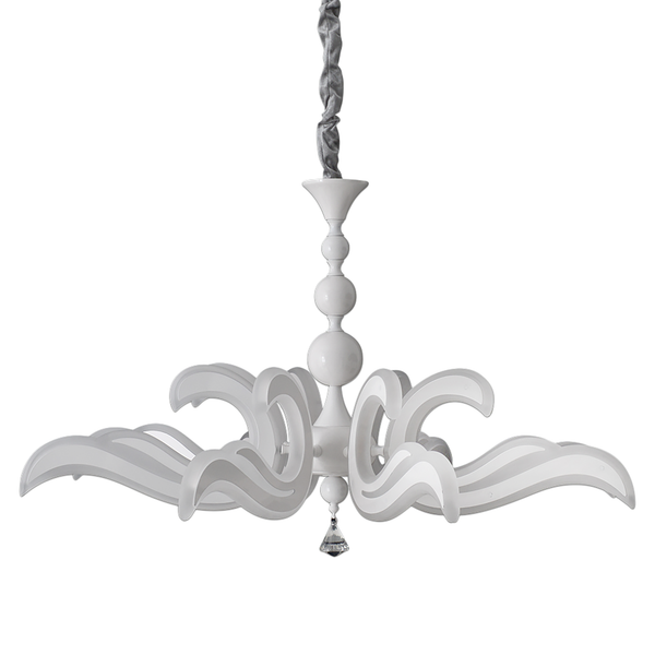 LED-Pendelleuchte Daceyville - Acrylglas / Edelstahl - 1-flammig