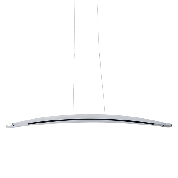 LED-Pendelleuchte Bow - Acrylglas / Edelstahl - 1-flammig