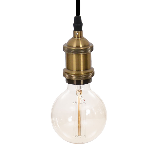 LED-Pendelleuchte Rewan - Edelstahl - 1-flammig