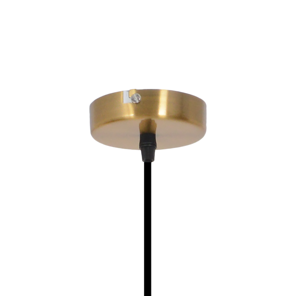 LED-Pendelleuchte Rewan - Edelstahl - 1-flammig