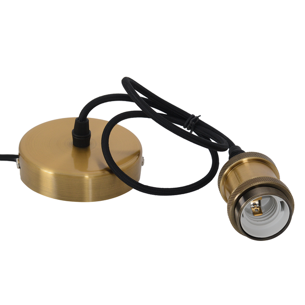 LED-Pendelleuchte Rewan - Edelstahl - 1-flammig