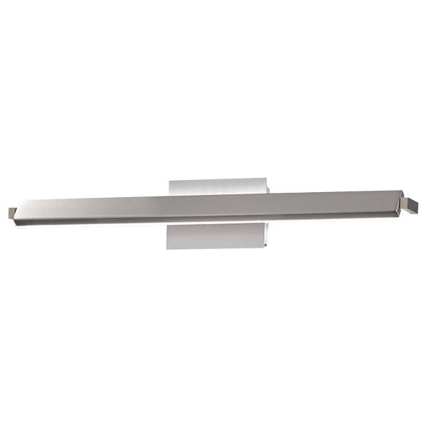LED-Wandleuchte Pare - Acrylglas / Eisen - 1-flammig - Silver White - Breite: 60 cm