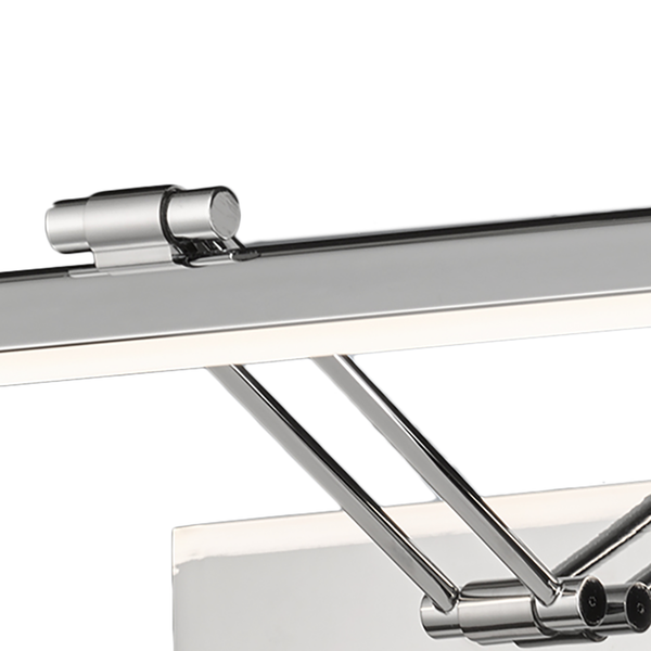 LED-Wandleuchte Baabe V - Acrylglas / Eisen - 1-flammig