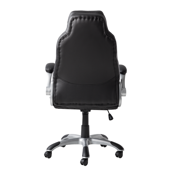 Chefsessel Baylor XXL Kunstleder - Microfaser / Kunststoff - Schwarz