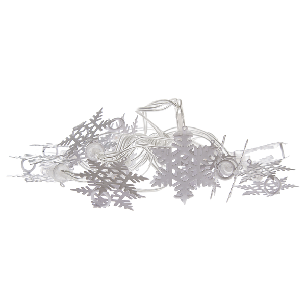 LED-Lichterkette Caiari - PVC / Kupfer - Silber