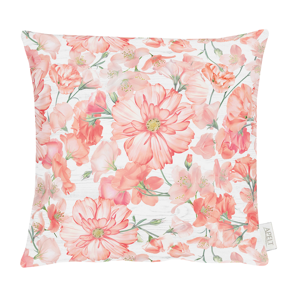 Dekokissen Nihuil - Mischgewebe - Rot - 40 x 40 cm