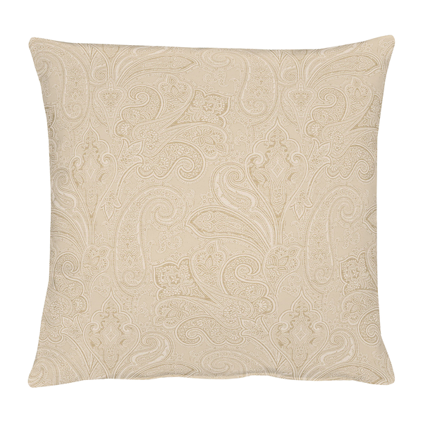 Kissenbezug Aarhus - Webstoff - Warmes Beige - 49 x 49 cm