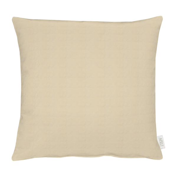 Kissenbezug Adrar - Webstoff - Warmes Beige - 49 x 49 cm
