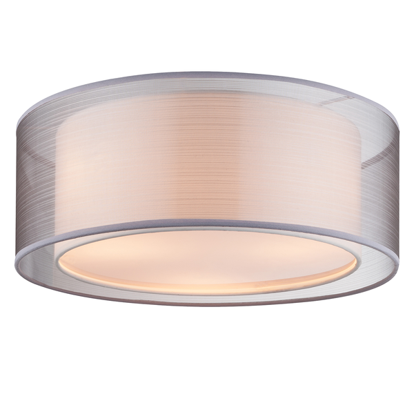 Deckenleuchte Theo - Mischgewebe / Acrylglas - 3-flammig