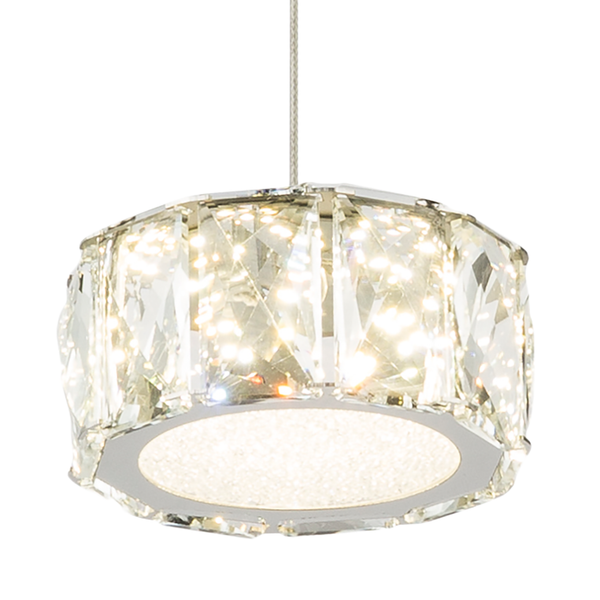 LED-Pendelleuchte Amur  I - Acrylglas / Eisen - 1-flammig