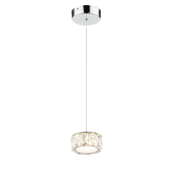 LED-Pendelleuchte Amur  I - Acrylglas / Eisen - 1-flammig