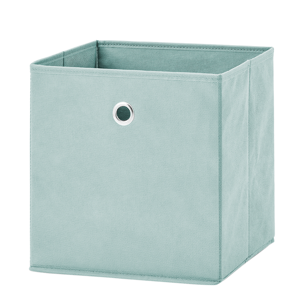 Aufbewahrungsbox Karwe III - Vlies - Stahlblau