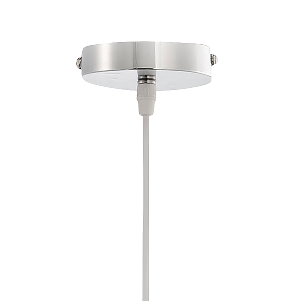 Kronleuchter Jelly - Metall / Kristallglas - 1-flammig