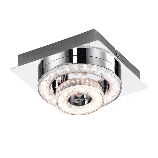 LED-Deckenleuchte Tim - Metall / Kunststoff - 1-flammig
