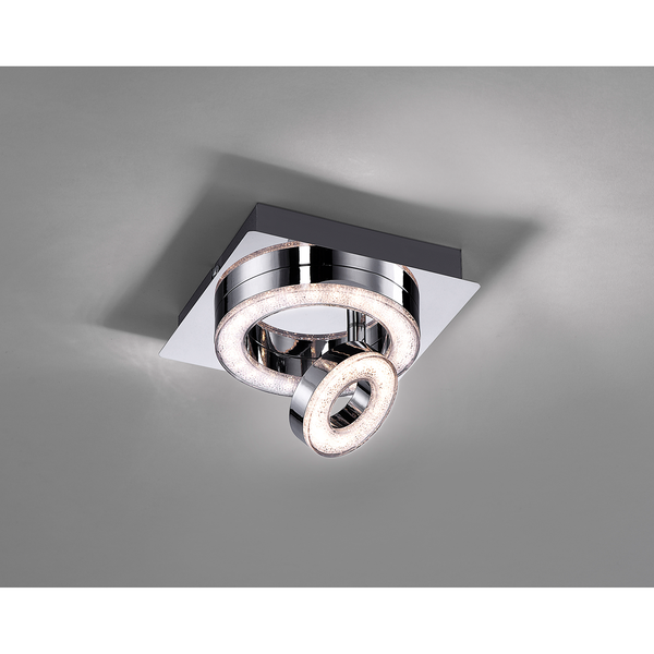 LED-Deckenleuchte Tim - Metall / Kunststoff - 1-flammig