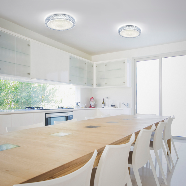 LED-Deckenleuchte Frida - Metall / Kunststoff - 1-flammig