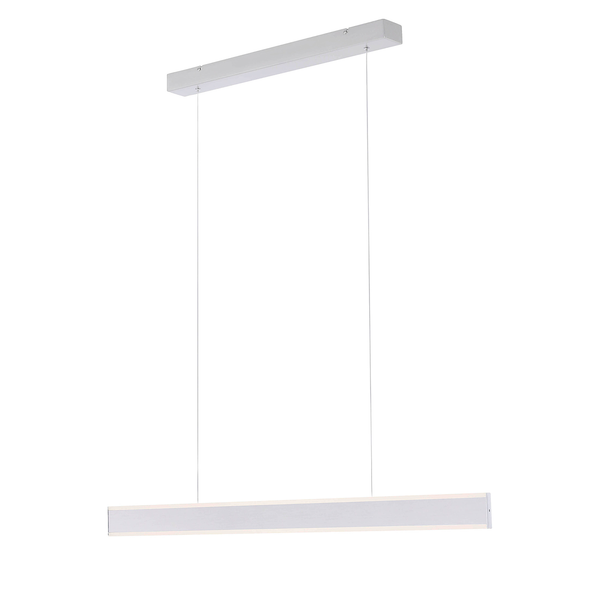 LED-Pendelleuchte Arina II - Acrylglas / Aluminium - 2-flammig