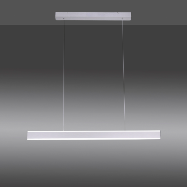 LED-Pendelleuchte Arina II - Acrylglas / Aluminium - 2-flammig