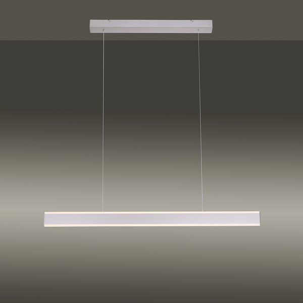 LED-Pendelleuchte Arina II - Acrylglas / Aluminium - 2-flammig