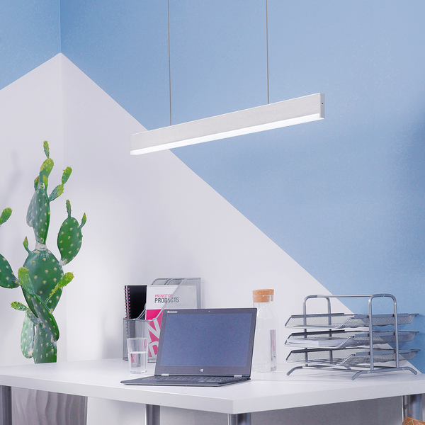 LED-Pendelleuchte Arina II - Acrylglas / Aluminium - 2-flammig