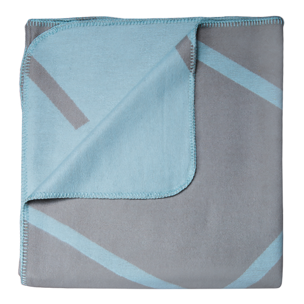 Tagesdecke Amanda Cotton Highway - Webstoff - Babyblau