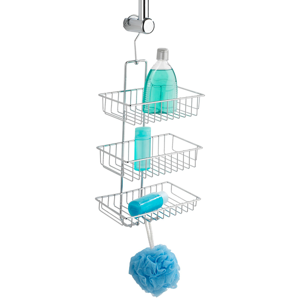 Duschcaddy Nivala - Silber - Stahl - 22 x 50 x 14 cm