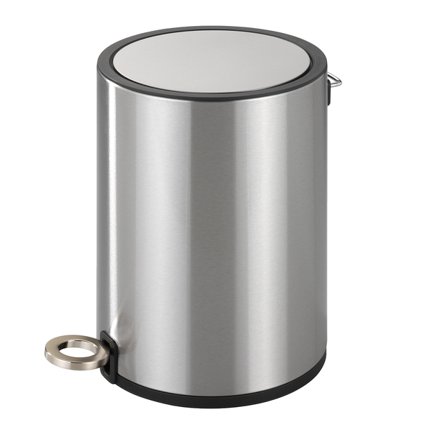 Treteimer Monza - Edelstahl / Polypropylen - Silber