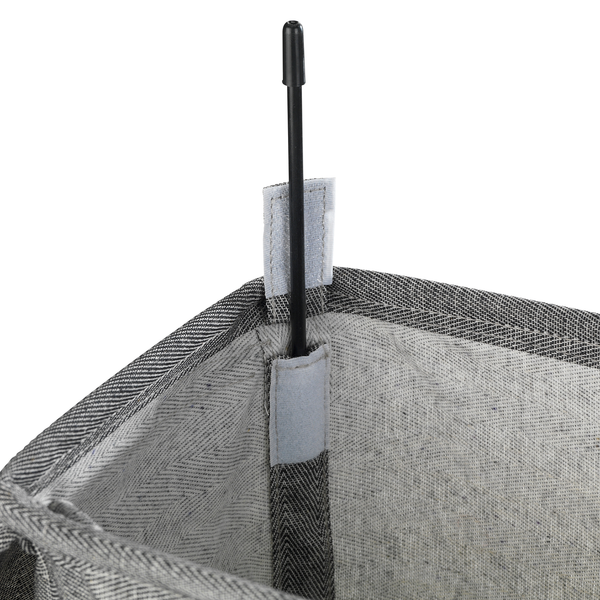 Wäschesammler Corno Prime - Mischgewebe - Grau