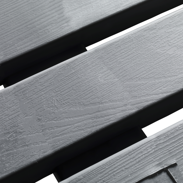 Duschmatte Lommel - Vinyl - Grau