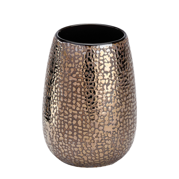 Bad-Accessoire-Set Marrakesh (3-teilig) - Braun - Keramik