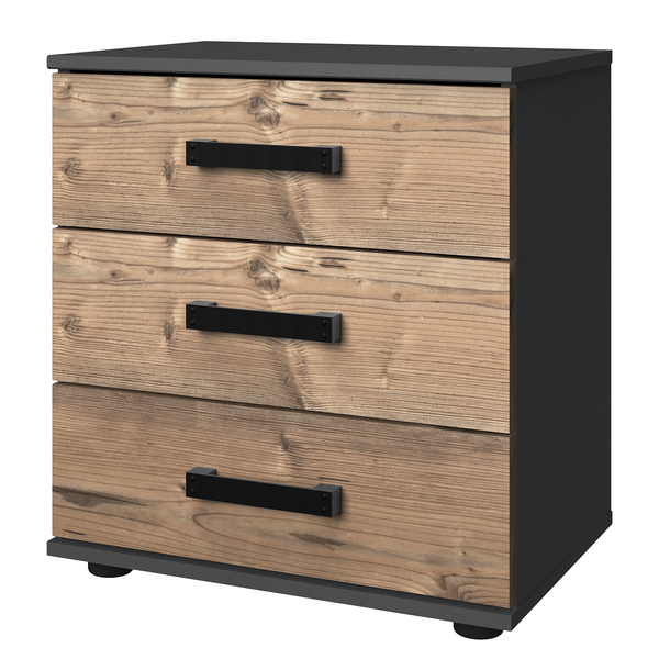 Kommode Stockholm I - Braun - Holzwerkstoff - 52 x 58 x 38 cm
