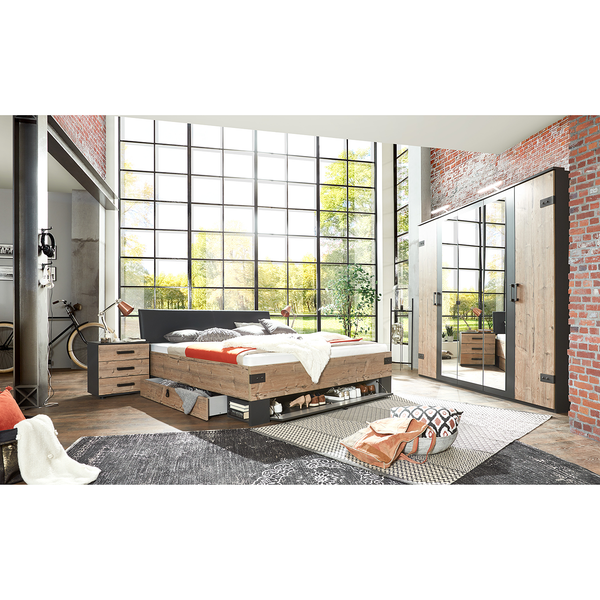 Kommode Stockholm I - Braun - Holzwerkstoff - 52 x 58 x 38 cm