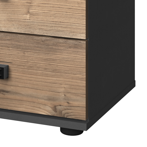 Kommode Stockholm I - Braun - Holzwerkstoff - 52 x 58 x 38 cm