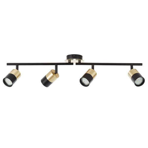 Deckenleuchte Maribel - Stahl - Flammenanzahl: 4