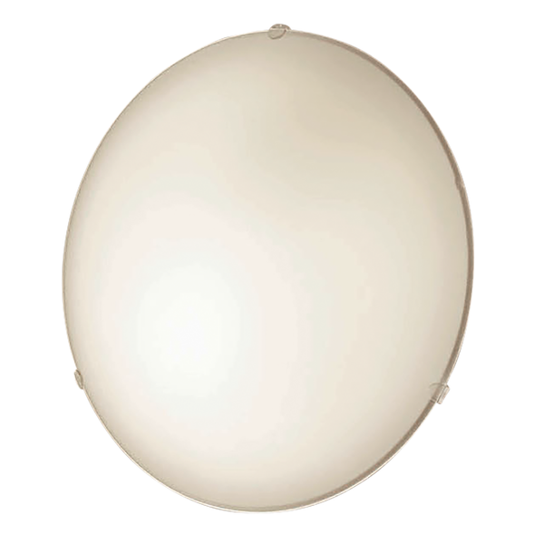 Deckenleuchte Mars III - Glas / Stahl - 1-flammig