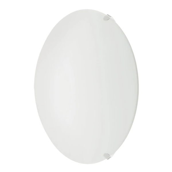 Deckenleuchte Mars III - Glas / Stahl - 1-flammig