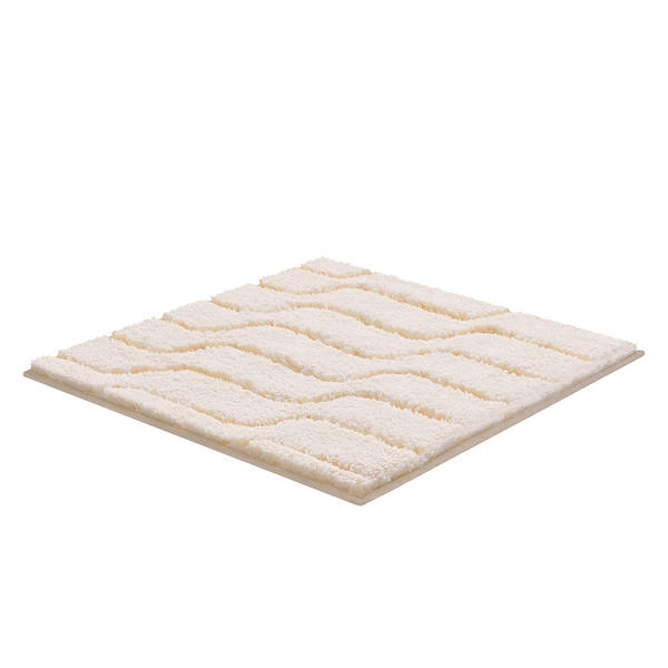 Badematte Vogue - Webstoff - Ivory - 60 x 60 cm