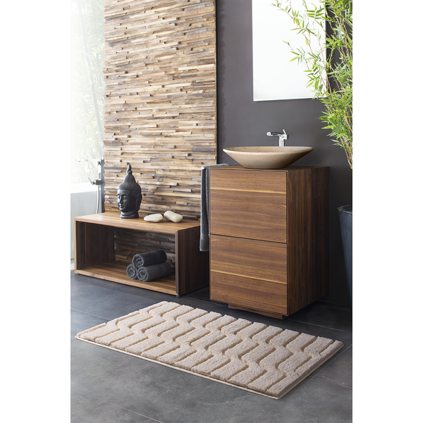 Badematte Vogue - Webstoff - Ivory - 70 x 120 cm