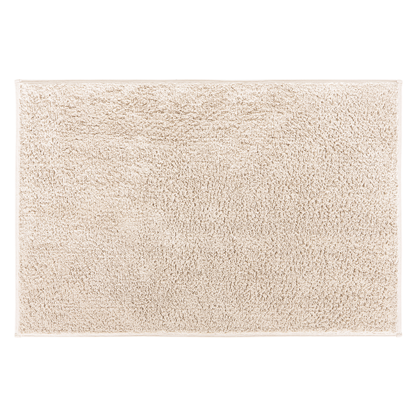 Badematte Marla - Webstoff - Beige - 60 x 90 cm