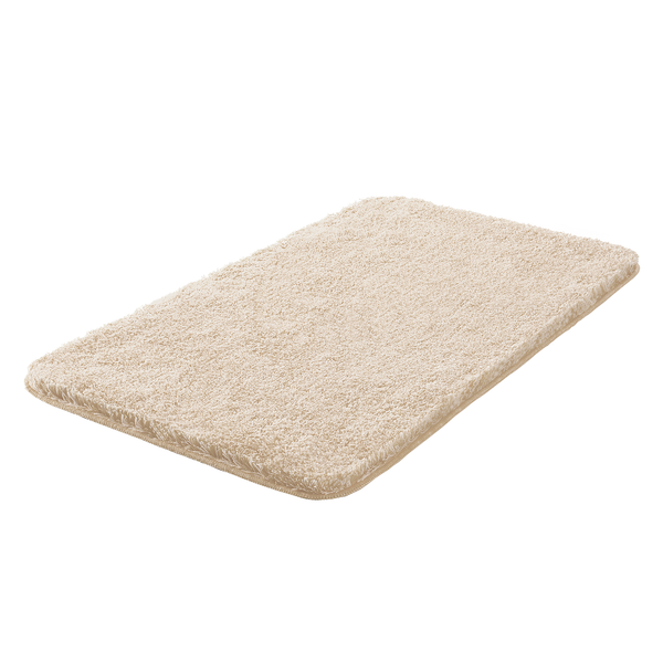 Badematte Melange - Webstoff - Ivory - 80 x 140 cm