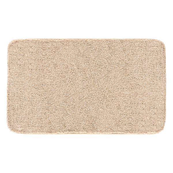 Badematte Melange - Webstoff - Beige - 50 x 80 cm